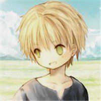 唯美二次元动漫男生头像黑白头像