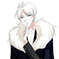 唯美二次元动漫男生头像黑白头像