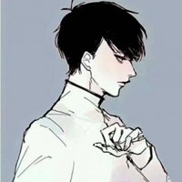 带玫瑰动漫男生头像唯美