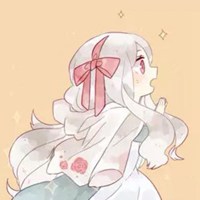 二次元黑白动漫头像女生头像一对