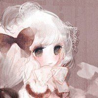 微信头像动漫女生可爱粉色系