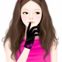 黑白复古动漫头像女生头像吧