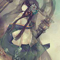 动漫头像女生beiying黑白