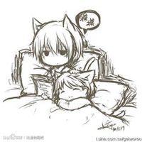 黑白复古动漫头像女生头像吧