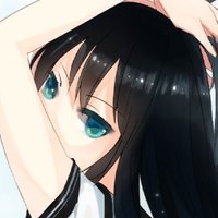 微信头像女生动漫侧面低着头