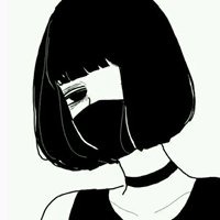 抽烟霸气拽动漫头像女生头像