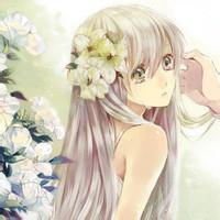 忧郁动漫女生头像_2018