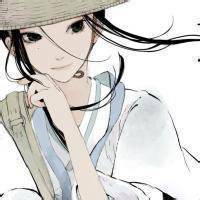 黑白非主流动漫头像女生头像带字