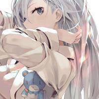 唯美微信动漫头像女生头像带字素材