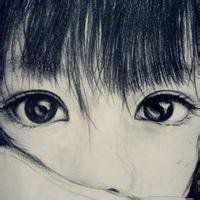 黑白侧脸戴帽子动漫头像女生