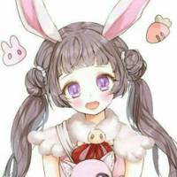 呆萌系动漫头像女生头像一对