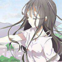 唯美微信动漫头像女生头像带字素材