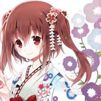 微信头像紫色系女生动漫头像