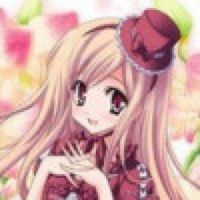 浅蓝色动漫女生头像帽子遮脸