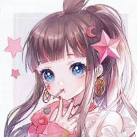 黑白微信头像动漫女生头像带字素材