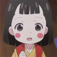 动漫女生可爱头像高清大素材