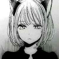 超好看黑白动漫头像女生头像