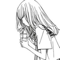 原宿风动漫头像女生头像一对