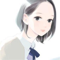 微信头像女生动漫侧面低着头