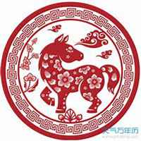 生肖属马吉祥微信头像