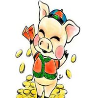 属猪吉利富微信头像