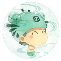 巨蟹座漫画头像唯美