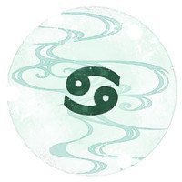 巨蟹座女生微信头像黑白