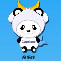 微信头像+摩羯座带字