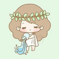 水瓶座星座系列圆头像