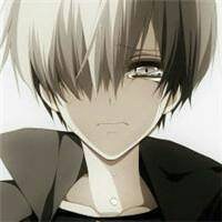 女生悲伤笑动漫头像图片唯美图片