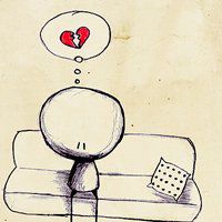 二次元悲伤唯美男生头像图片大全