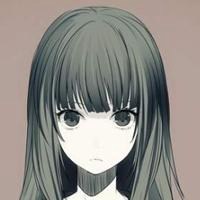 女生悲伤笑动漫头像图片唯美图片