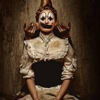 微信小丑面具悲伤头像