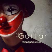 黑白女生小丑头像