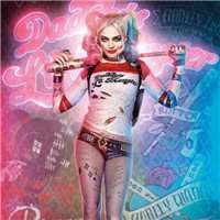 小丑哈莉卡通头像