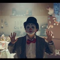 卡通小丑情侣头像