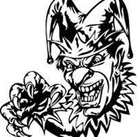 小丑哈莉卡通头像