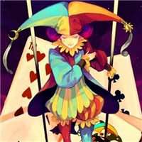 微信头像小丑面具男