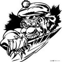 小丑哈莉卡通头像