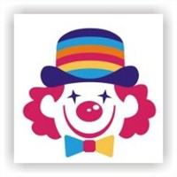 小丑哭泣面具头像