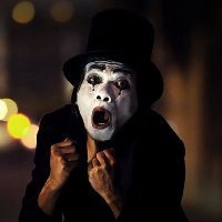 小丑卡通面具头像