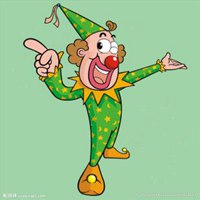 微信小丑面具悲伤头像