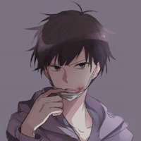 小丑头像，一半哭一半笑