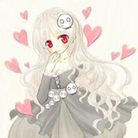 银发少女头像图片