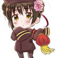 头像女长发大眼睛卡通