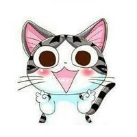 格格卡通剪刀手头像