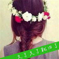 男女森系花环感伤头像