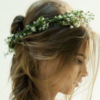 小清新花环头像图片 小清新花环头像图片