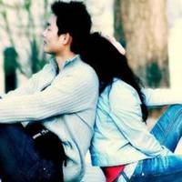 微信背靠背情侣头像