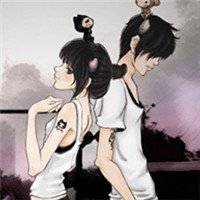 微信头像背靠背坐在一起一张 微信头像背靠背坐在一起一张